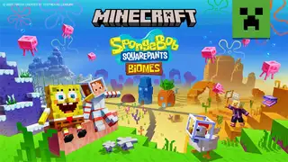  thumbnail: Minecraft x SpongeBob SquarePants Biomes DLC