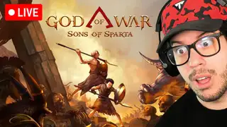 Typical Gamer thumbnail: Playing GOD OF WAR Sons of Sparta on PS5!
