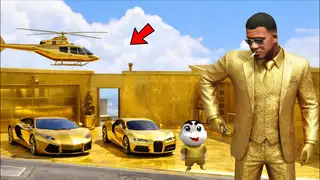  thumbnail: FRANKLIN AND SHINCHAN BECOME GOLDEN BILLIONAIRE IN GTA 5
