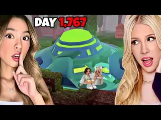  thumbnail: We Survived In An ALIEN BASE For 99 Nights In The Forest..