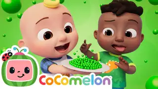  thumbnail: Yummy Peas Song | Fruit & Vegetables for Kids | CoComelon Nursery Rhymes & Kids Songs
