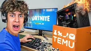 Royalty Gaming thumbnail: I Played Fortnite Using ONLY TEMU Gaming Products