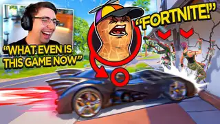 shroud thumbnail: SHROUD RETURNS TO FORTNITE WITH PEANUT