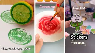  thumbnail: Easy Art Tips & Hacks || Cool Art ideasll Painting tutorials