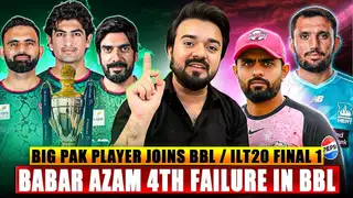  thumbnail: Babar Azam 2 (7) en su cuarto fracaso en la BBL | Un jugador importante de Pakistán en la BBL | N...